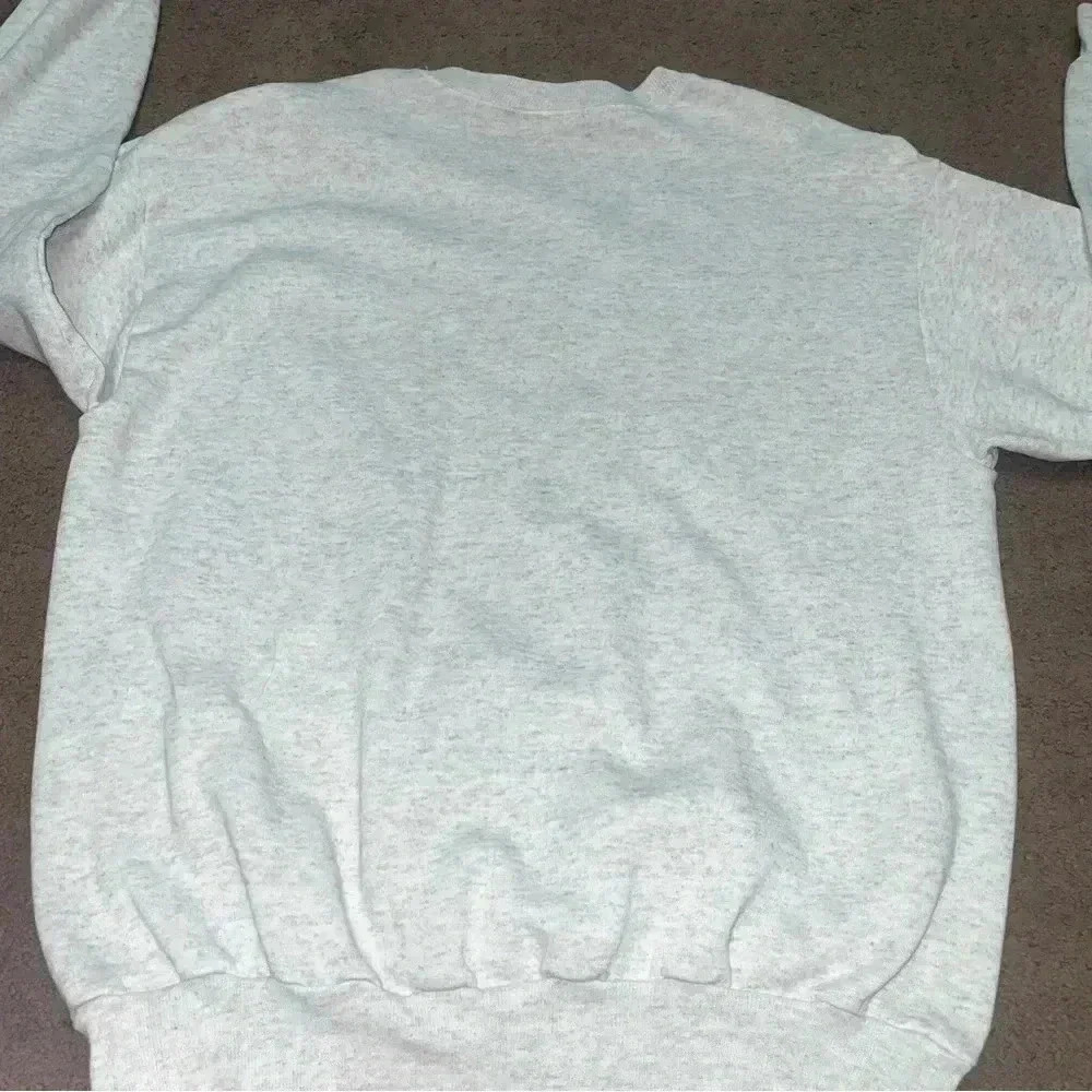 Vintage Lee old truck gasoline pump sweatshirt size Large long sleeve - Picture 10 of 12